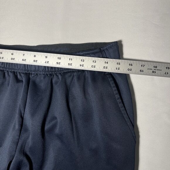 Nike Joggers Blue Men’s Large DriFit Fleece Pants Athletic Gym Big Swoosh - Picture 7 of 8